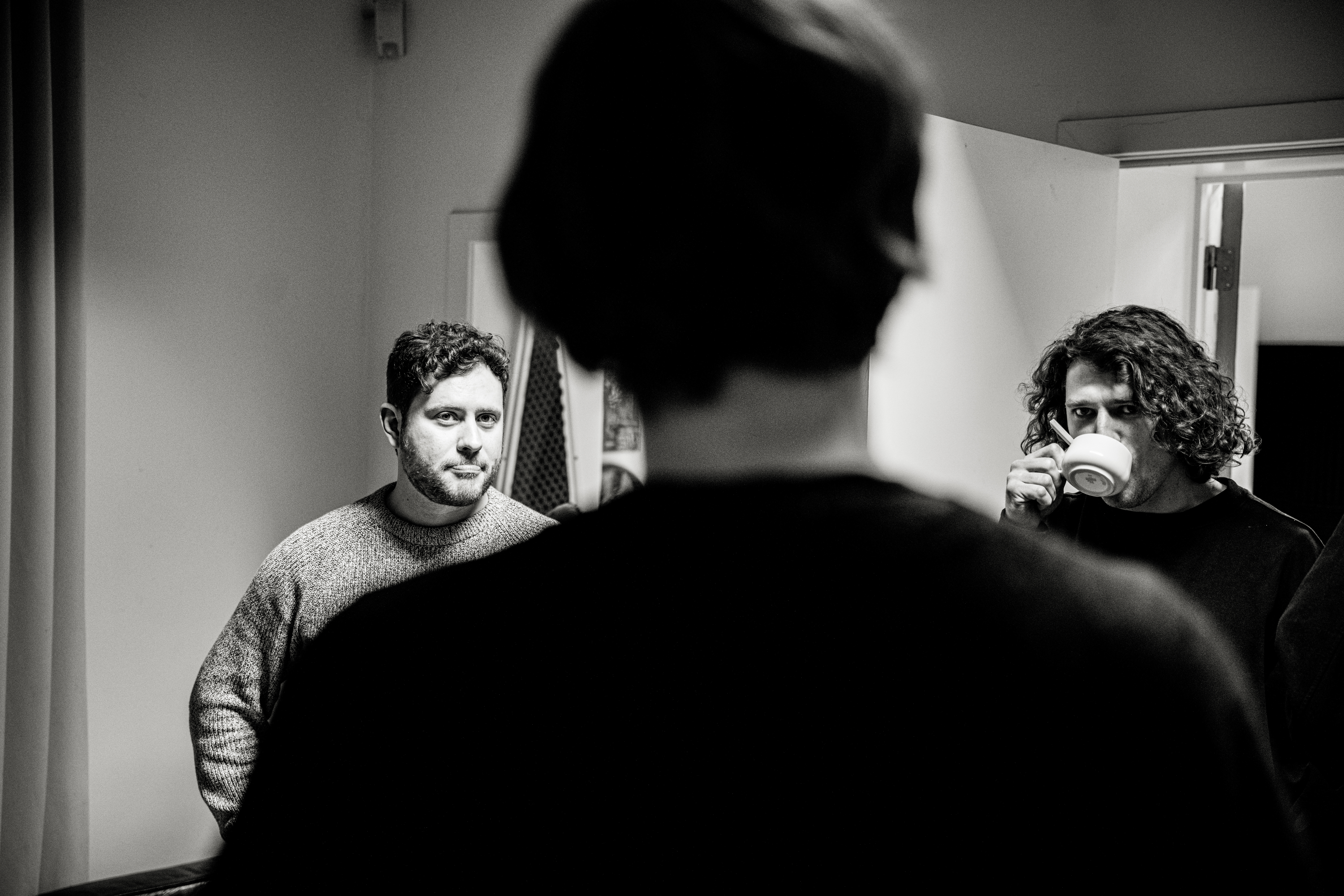 SONS recording session
